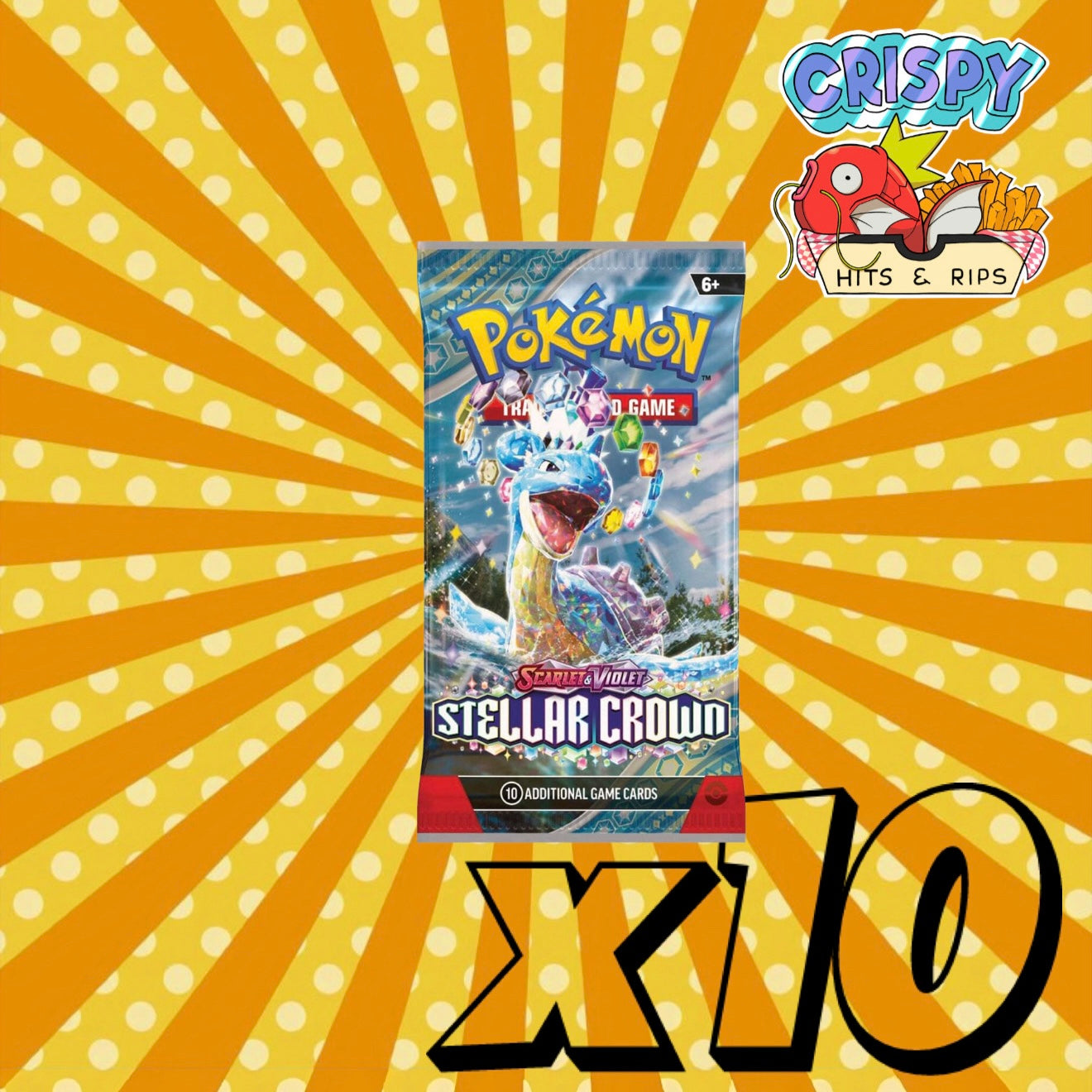 Scarlet & Violet: Stellar Crown Booster Pack (x10)