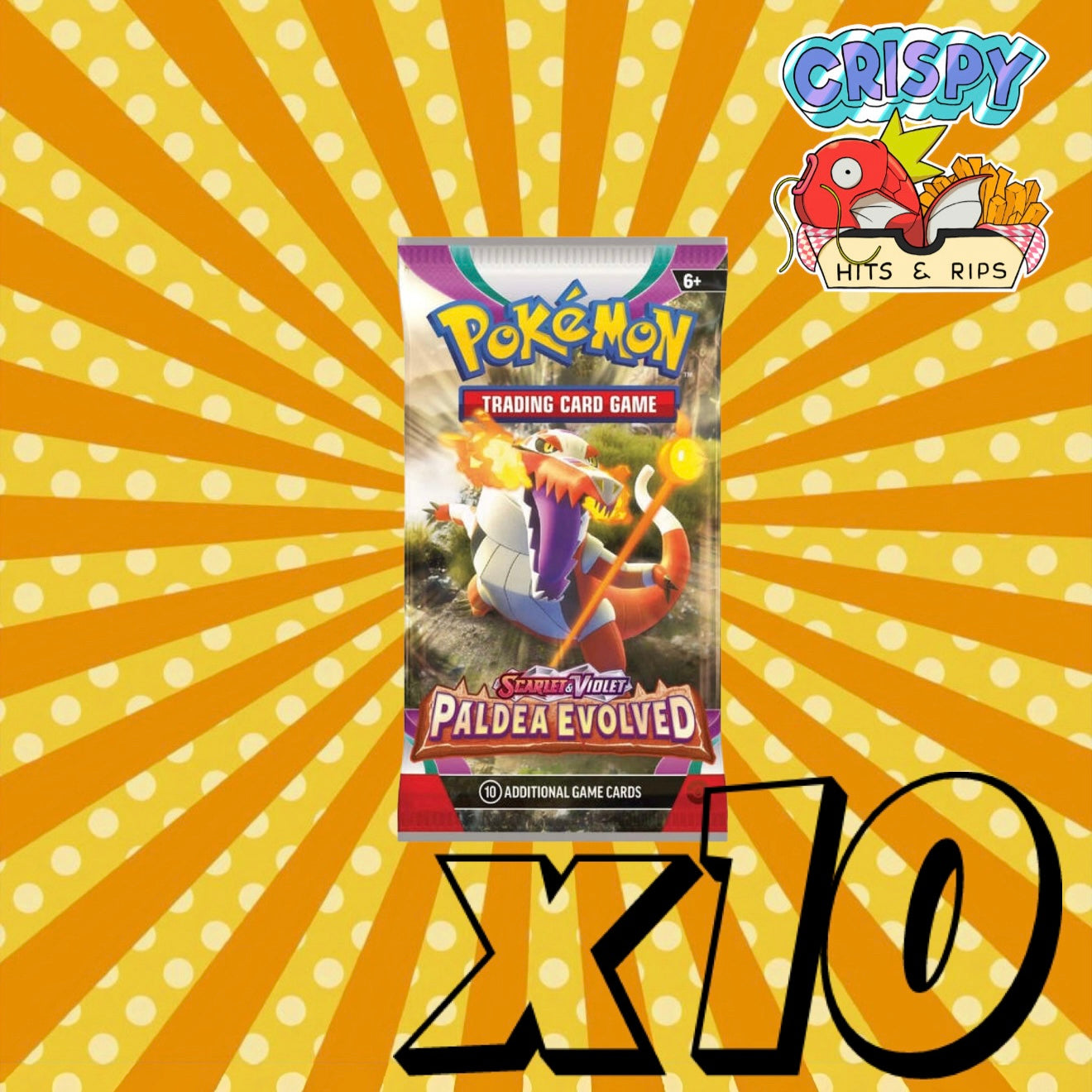 Scarlet & Violet: Paldea Evolved Booster Pack (x10)